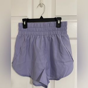Scrunch waist shorts